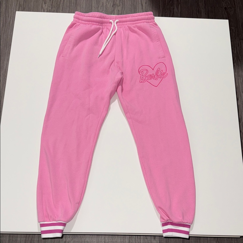 Pink Barbie Sweatpants Size M